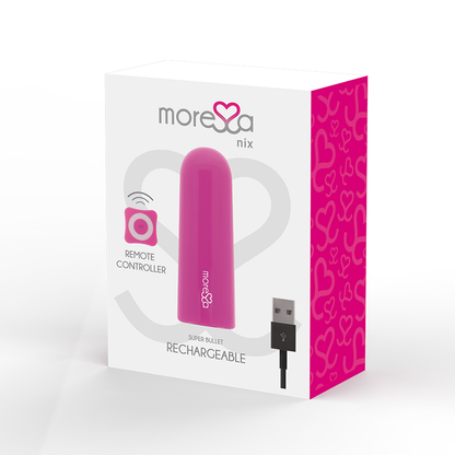 Moressa Nix Vibrator Remote Control Pink | Niks.fi verkkokauppa