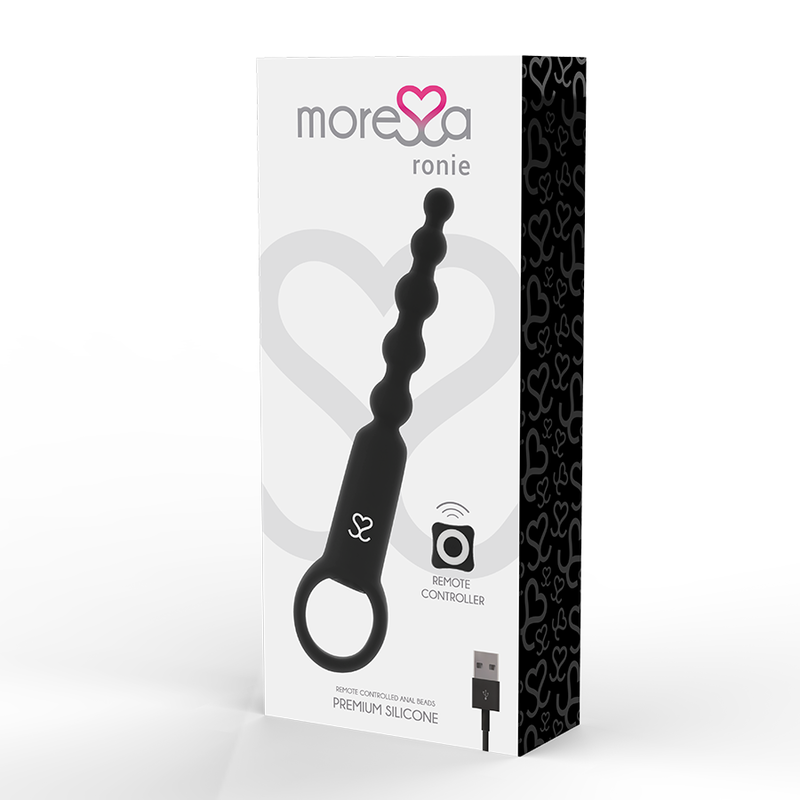 Moressa Ronie Remote Control Black Anal Pleasure | Niks.fi verkkokauppa