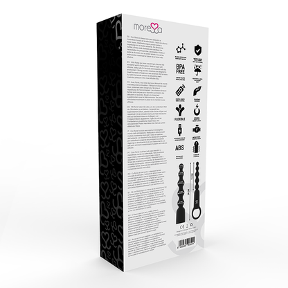 Moressa Ronie Remote Control Black Anal Pleasure | Niks.fi verkkokauppa