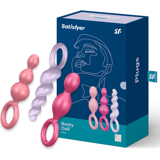 Satisfyer Anal Plugs Set 3Pcs Tricolor | Niks.fi verkkokauppa