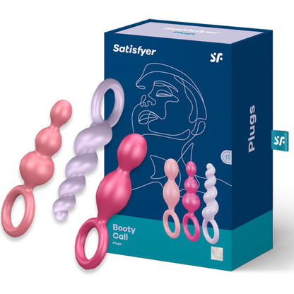 Satisfyer Anal Plugs Set 3Pcs Tricolor | Niks.fi verkkokauppa
