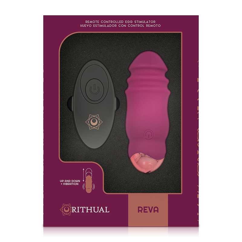 Rithual Reva Egg Remote Control Up&Down System + Vibration | Niks.fi verkkokauppa