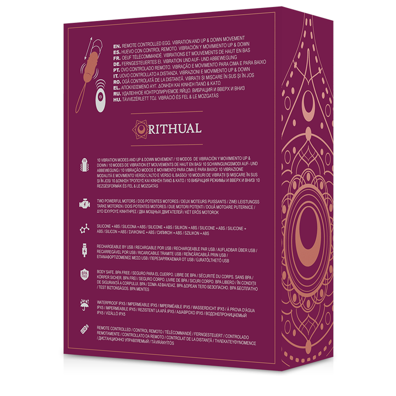 Rithual Reva Egg Remote Control Up&Down System + Vibration | Niks.fi verkkokauppa