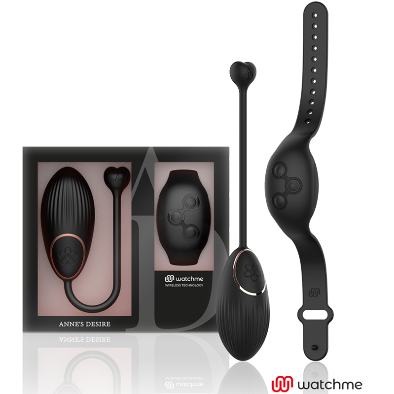 Anne'S Desire Egg Remote Control Technology Watchme Black | Niks.fi verkkokauppa