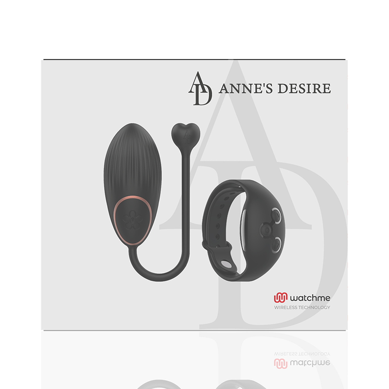 Anne'S Desire Egg Remote Control Technology Watchme Black | Niks.fi verkkokauppa