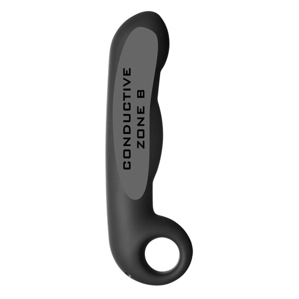 Electrastim Ovid Silicone Black Dildo | Niks.fi verkkokauppa