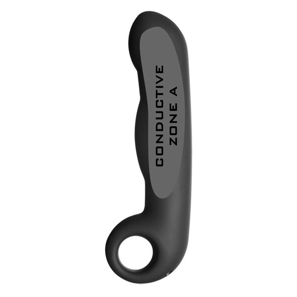 Electrastim Ovid Silicone Black Dildo | Niks.fi verkkokauppa