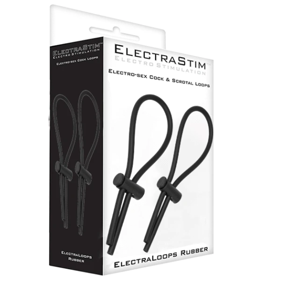 Electrastim Rubber Adj. Cock And Scrotal Loops | Niks.fi verkkokauppa
