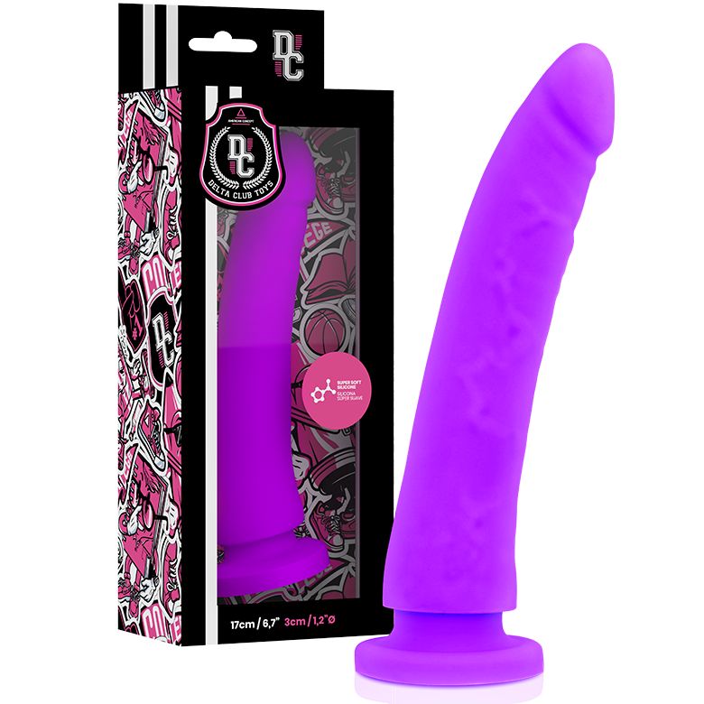 Delta Club Toys Lilac Dildo Medical Silicone 17 Cm -O 3 Cm | Niks.fi verkkokauppa