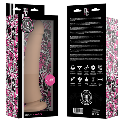 Delta Club Toys Natural Dildo Medical Silicone 23 Cm -O 4.5 Cm | Niks.fi verkkokauppa