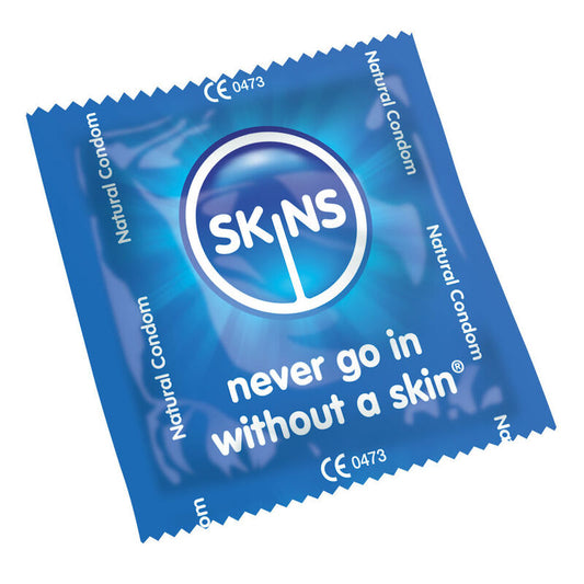 Skins Condom Natural Bag 500 | Niks.fi verkkokauppa