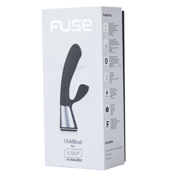 Kiiroo Ohmibod Fuse App Remote Control Black | Niks.fi verkkokauppa