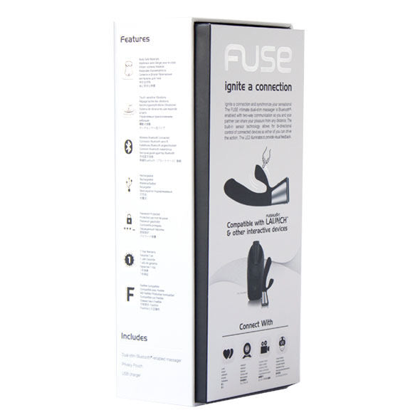 Kiiroo Ohmibod Fuse App Remote Control Black | Niks.fi verkkokauppa