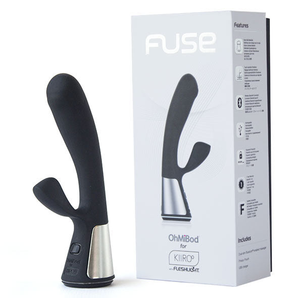 Kiiroo Ohmibod Fuse App Remote Control Black | Niks.fi verkkokauppa