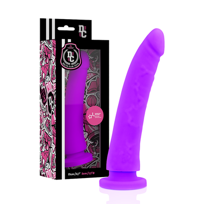 Delta Clubtoys Harness + Dong Purple Silicone 17 Cm -O3 Cm | Niks.fi verkkokauppa