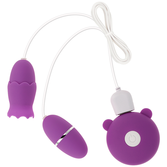 Ohmama Double Stimulator 10 Vibration Modes | Niks.fi verkkokauppa