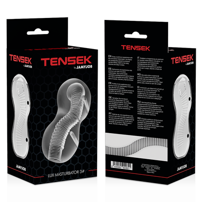 Jamyjob Extreme Tensek 3 Masturbator Clear | Niks.fi verkkokauppa