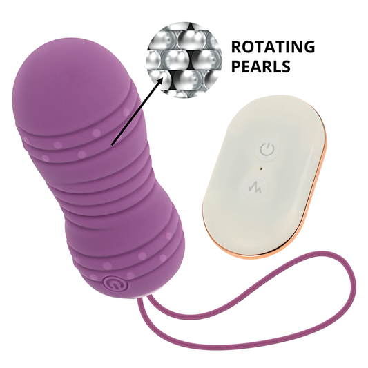 Ohmama Remote Control Rotating Egg 7 Patterns Purple | Niks.fi verkkokauppa