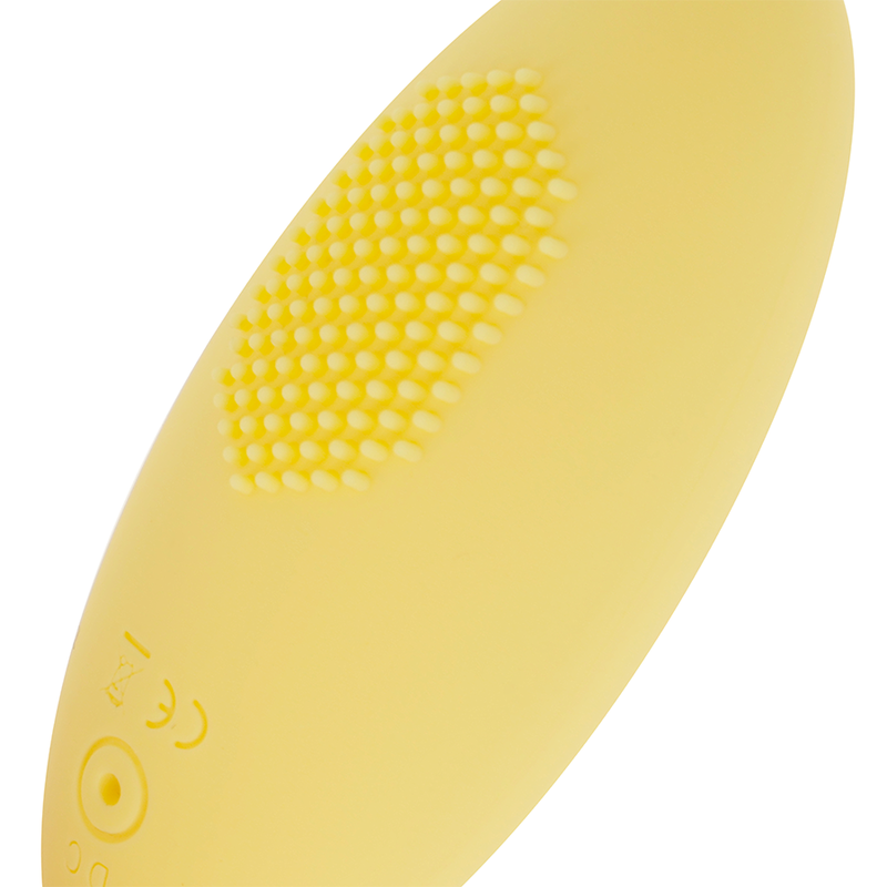 Ohmama Textured Vibrating Egg 10 Modes Yellow | Niks.fi verkkokauppa