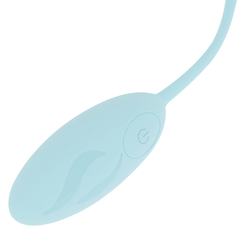 Ohmama Textured Vibrating Egg 10 Modes Blue | Niks.fi verkkokauppa