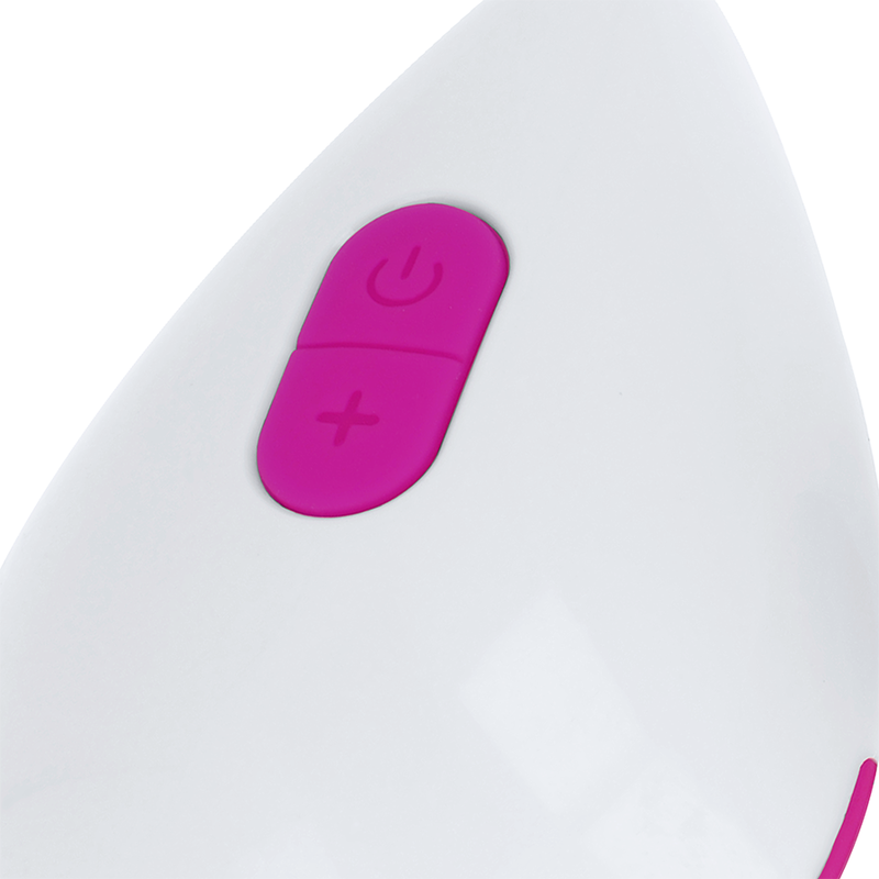 Ohmama Textured Vibrating Egg 10 Modes Purple And White | Niks.fi verkkokauppa