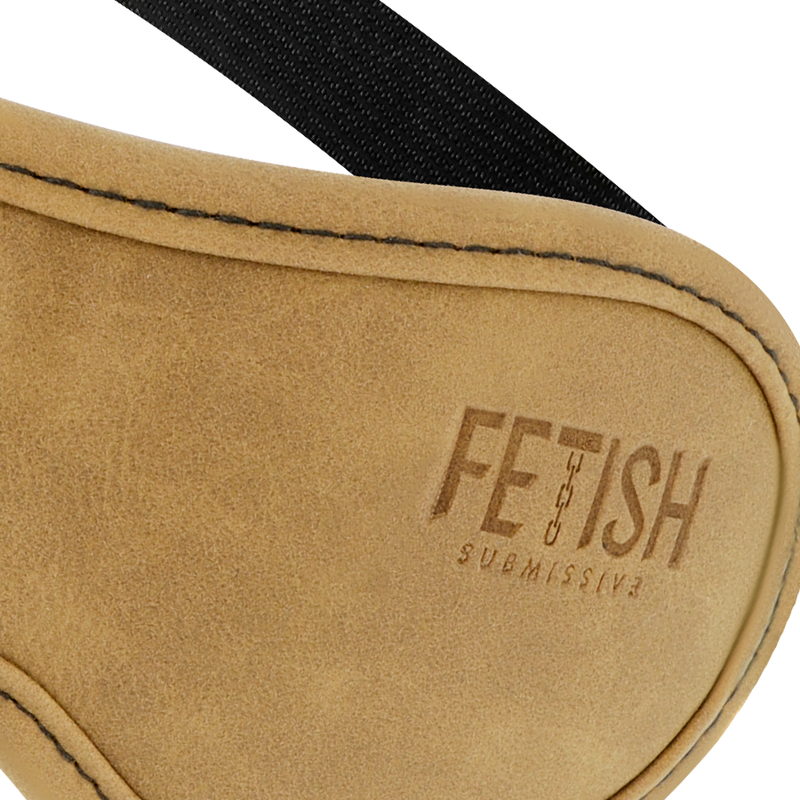 Fetish Submissive Origen Vegan Leather Mask With Neoprene Lining | Niks.fi verkkokauppa