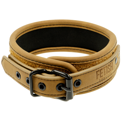 Fetish Submissive Origen Neoprene Lined Necklace With Chain | Niks.fi verkkokauppa