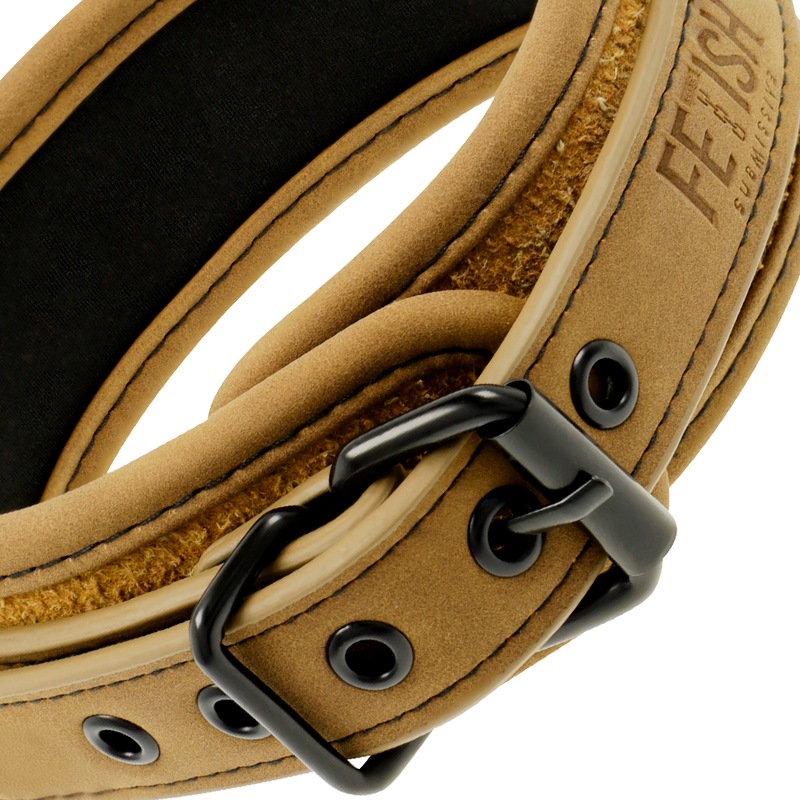 Fetish Submissive Origen Neoprene Lined Necklace With Chain | Niks.fi verkkokauppa