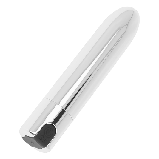 Ohmama Silver Vibrating Bullet 9.5 Cm | Niks.fi verkkokauppa