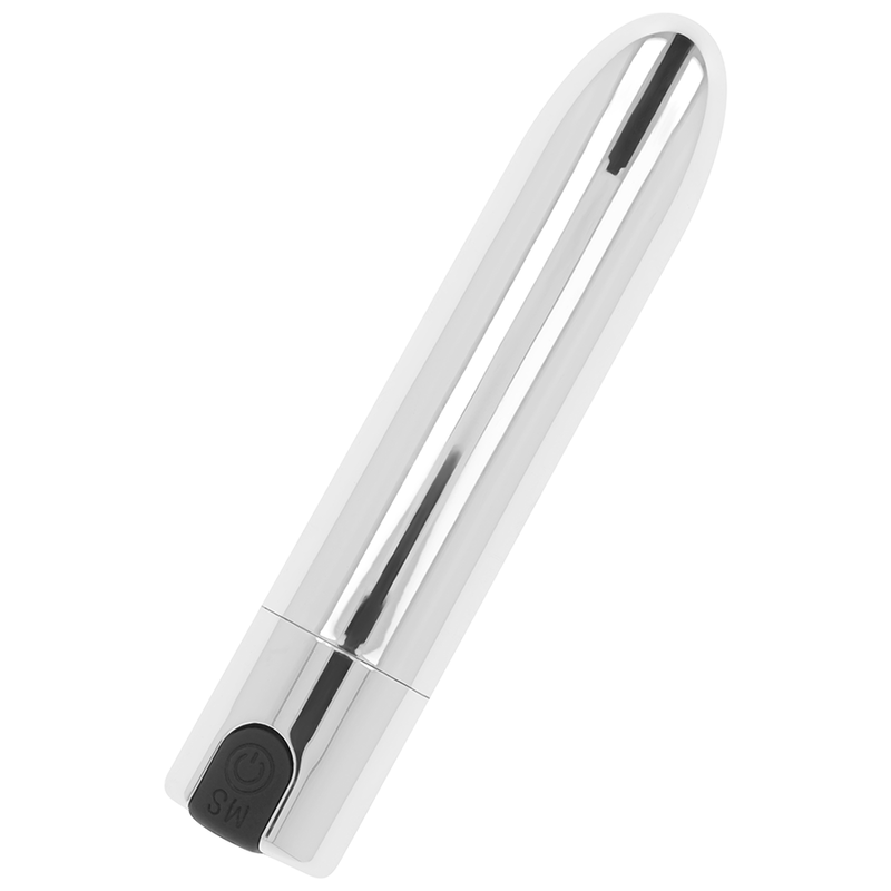 Ohmama Silver Vibrating Bullet 9.5 Cm | Niks.fi verkkokauppa