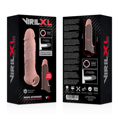 Virilxl Liquid Silicone V9 Natural Penis Extension | Niks.fi verkkokauppa
