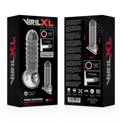 Virilxl Penis Extension And Sheath V15 Transparent | Niks.fi verkkokauppa