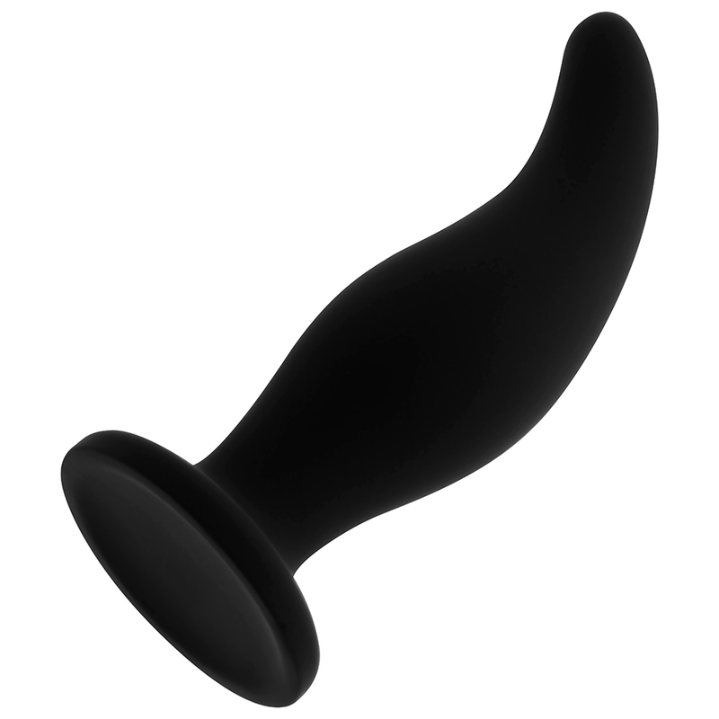 Ohmama Curved Silicone Anal Plug P-Point 12 Cm | Niks.fi verkkokauppa