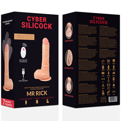 Cyber Silicock Remote Control Realistic Mr Rick 20.9 Cm -O 4 Cm | Niks.fi verkkokauppa