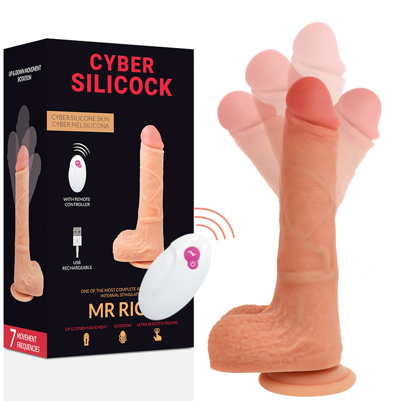 Cyber Silicock Remote Control Realistic Mr Rick 20.9 Cm -O 4 Cm | Niks.fi verkkokauppa