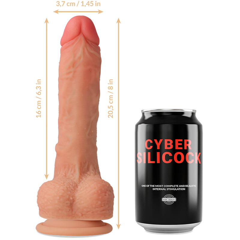 Strap-On Connor Liquid Silicone With 3 Rings Free 20.5 Cm -O3.7 Cm | Niks.fi verkkokauppa