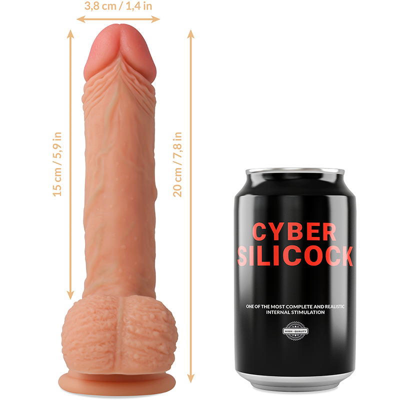 Strap-On Freeman Liquid Silicone With 3 Rings Free 20 Cm -O3.8 Cm | Niks.fi verkkokauppa
