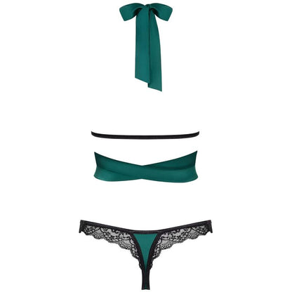 Obsessive Sensuelia Set Two Pieces Green Xxl | Niks.fi verkkokauppa