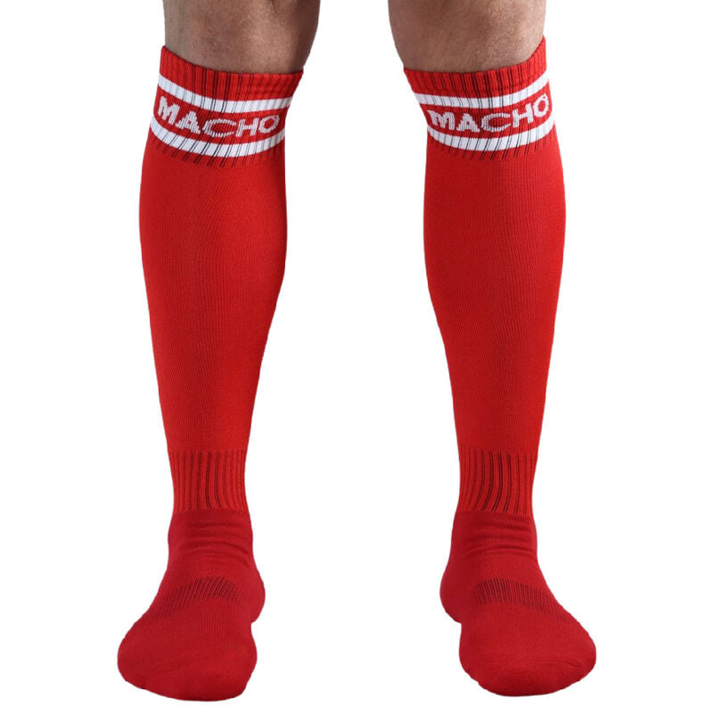 Macho Long Socks One Size Red | Niks.fi verkkokauppa