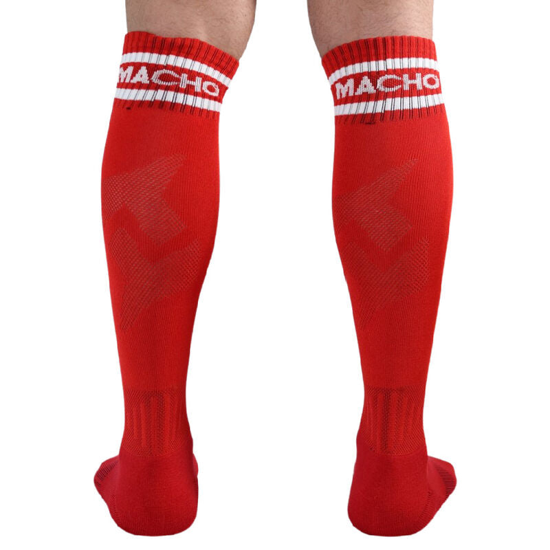Macho Long Socks One Size Red | Niks.fi verkkokauppa
