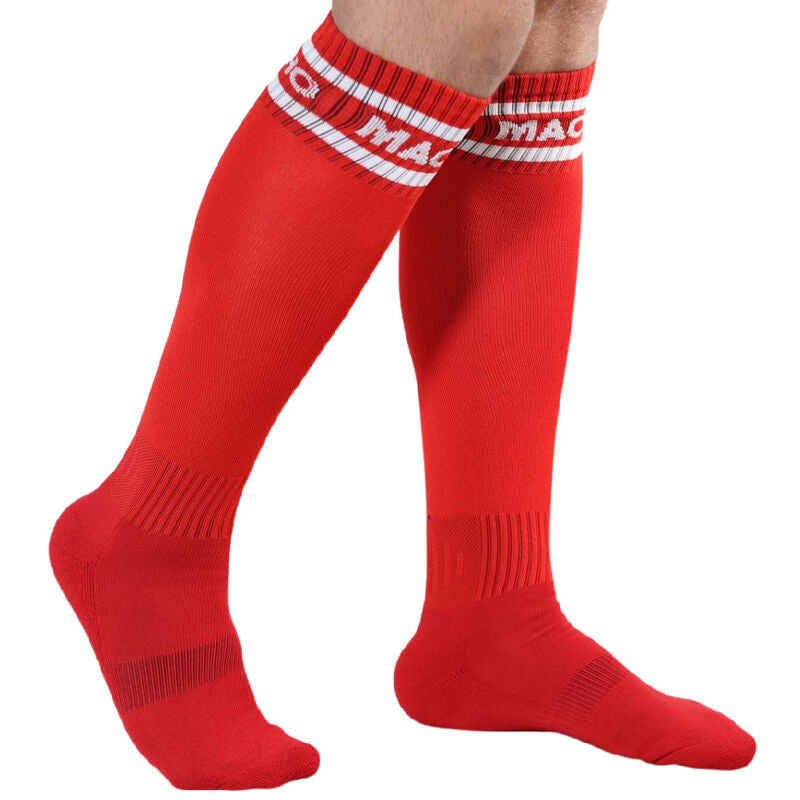 Macho Long Socks One Size Red | Niks.fi verkkokauppa