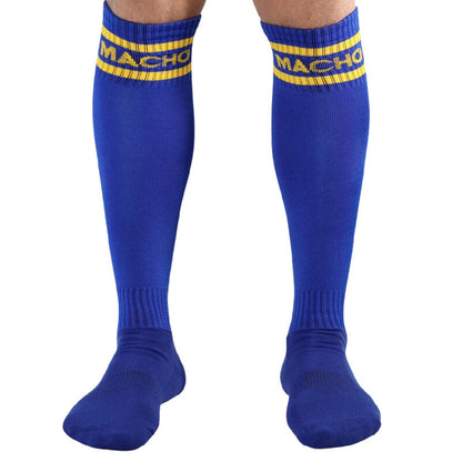 Macho Long Socks One Size Blue | Niks.fi verkkokauppa