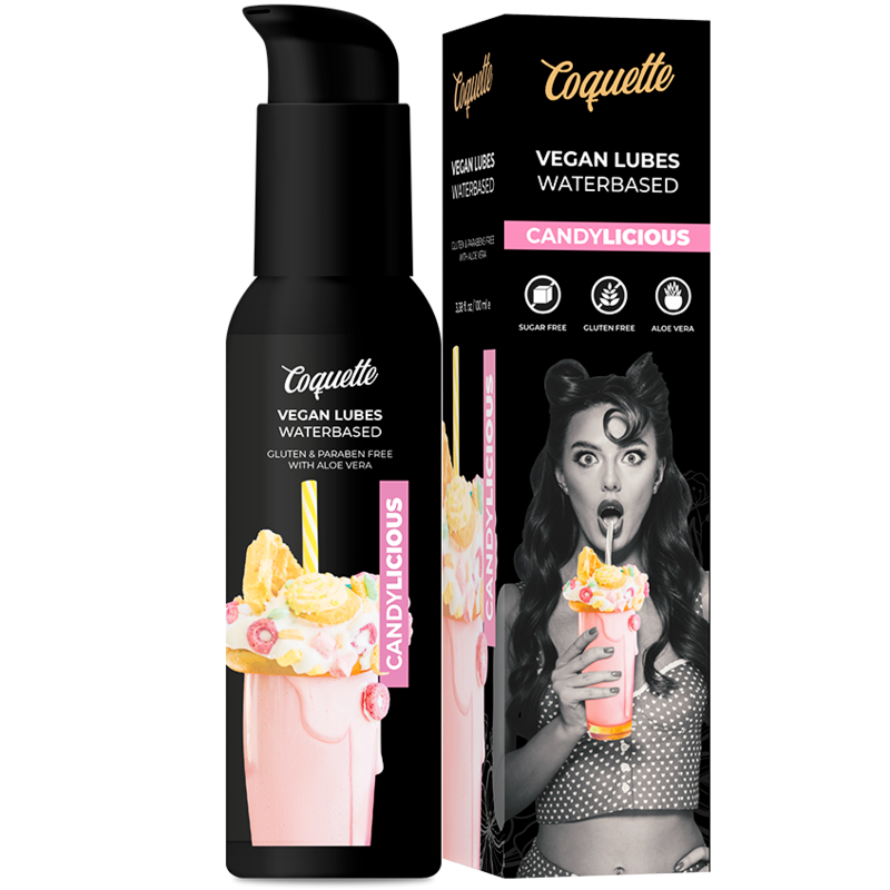 Coquette Chic Desire Premium Experience Candylicious Vegan Lubricant 100Ml | Niks.fi verkkokauppa
