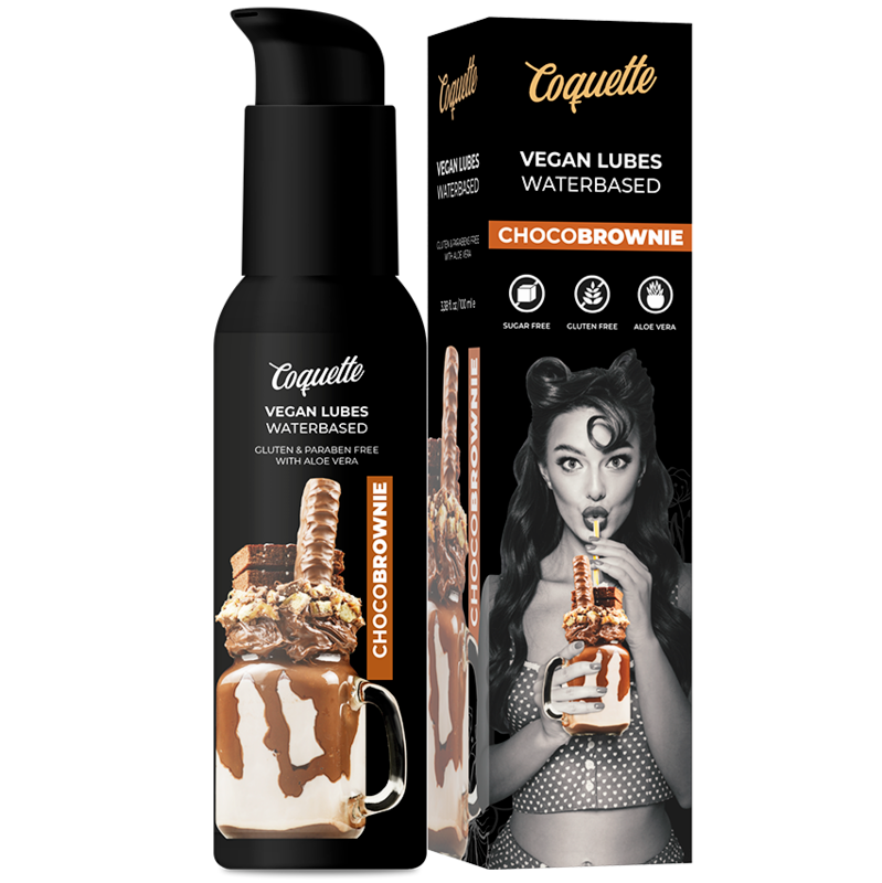 Coquette Chic Desire Premium Experience Vegan Chocobrownie Lubricant 100Ml | Niks.fi verkkokauppa
