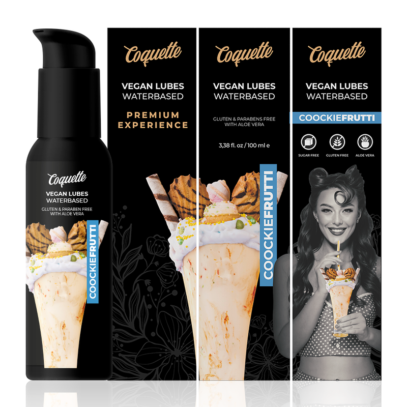 Coquette Chic Desire Premium Experience Vegan Lubricant Cookiefrutti 100Ml | Niks.fi verkkokauppa