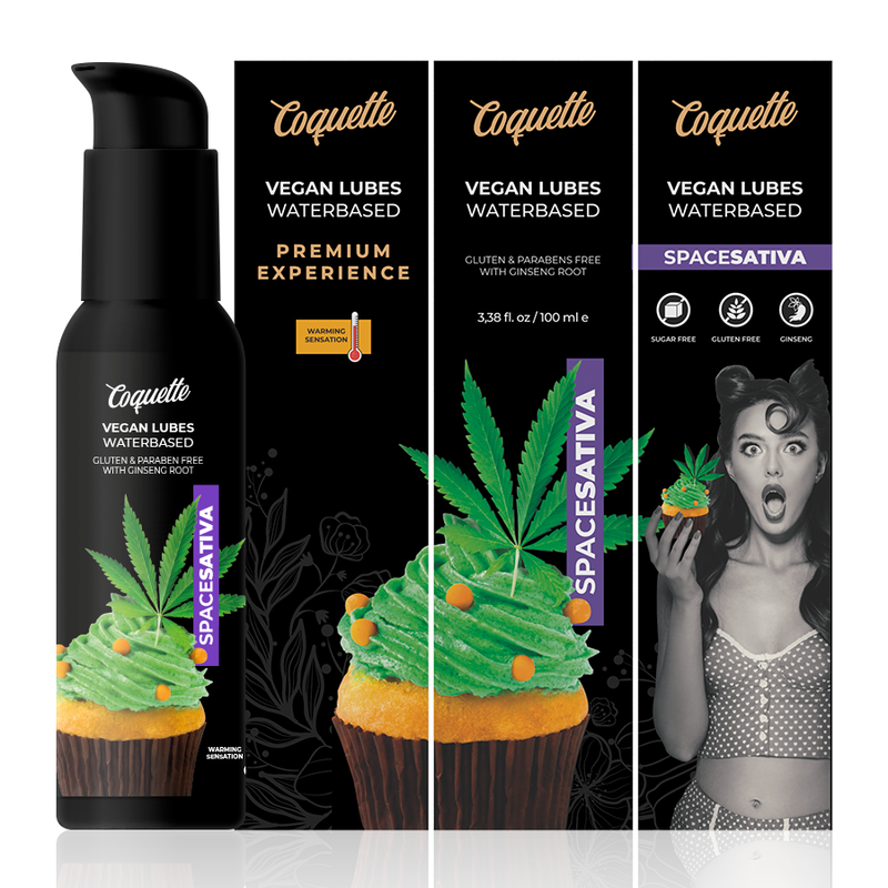Coquette Chic Desire Premium Experience Vegan Space Sativa Lubricant 100 Ml | Niks.fi verkkokauppa