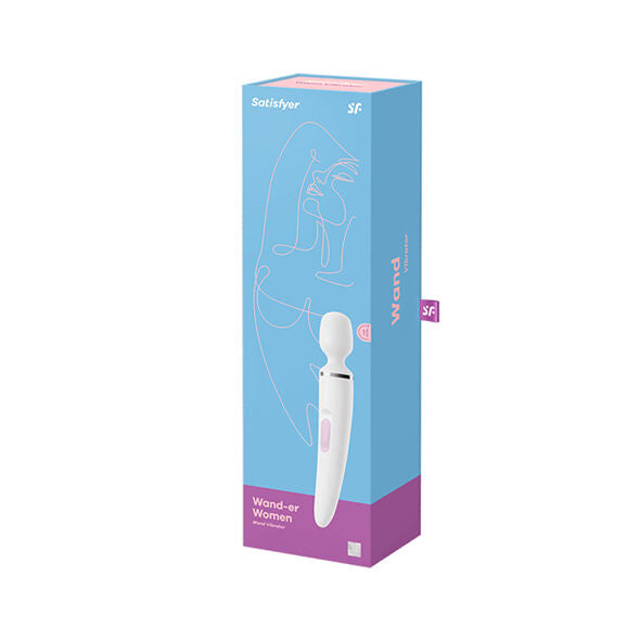 Satisfyer Wand-Er Woman White | Niks.fi verkkokauppa