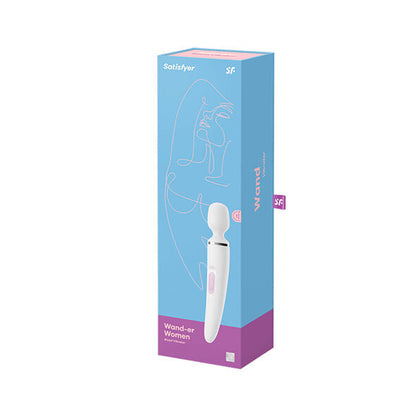 Satisfyer Wand-Er Woman White | Niks.fi verkkokauppa