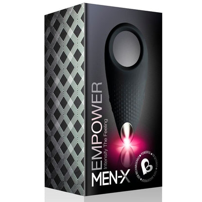 Rocks-Off Empower Rechargeable Couples Stimulator Black | Niks.fi verkkokauppa