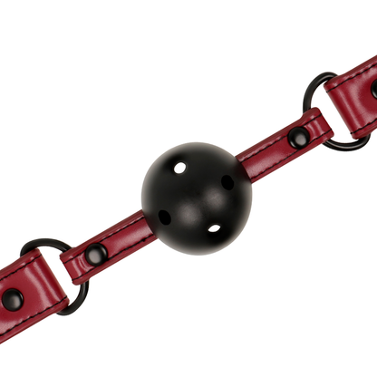 Fetish Submissive Dark Room Breathable Gag | Niks.fi verkkokauppa
